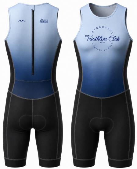 Męski strój startowy na ramiączkach Enea Bydgoszcz Triathlon 